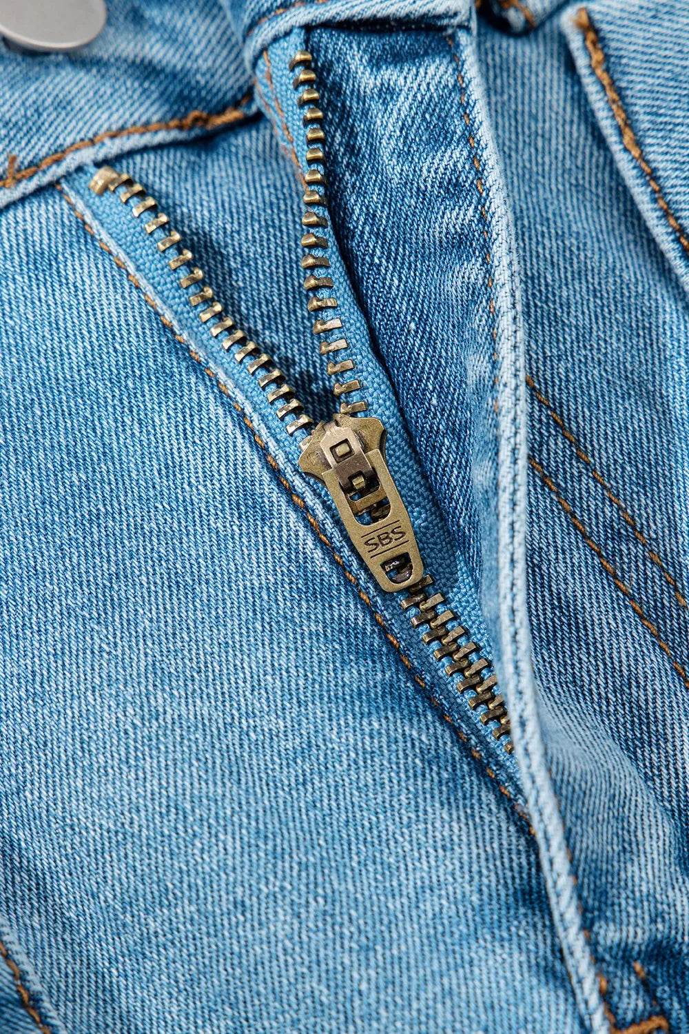 Acid Wash Bowknot Details High Waist Denim Skirt Trendsi 39b9097a-752a-403c-8b2d-cf5e6c605f23-Max-Origin