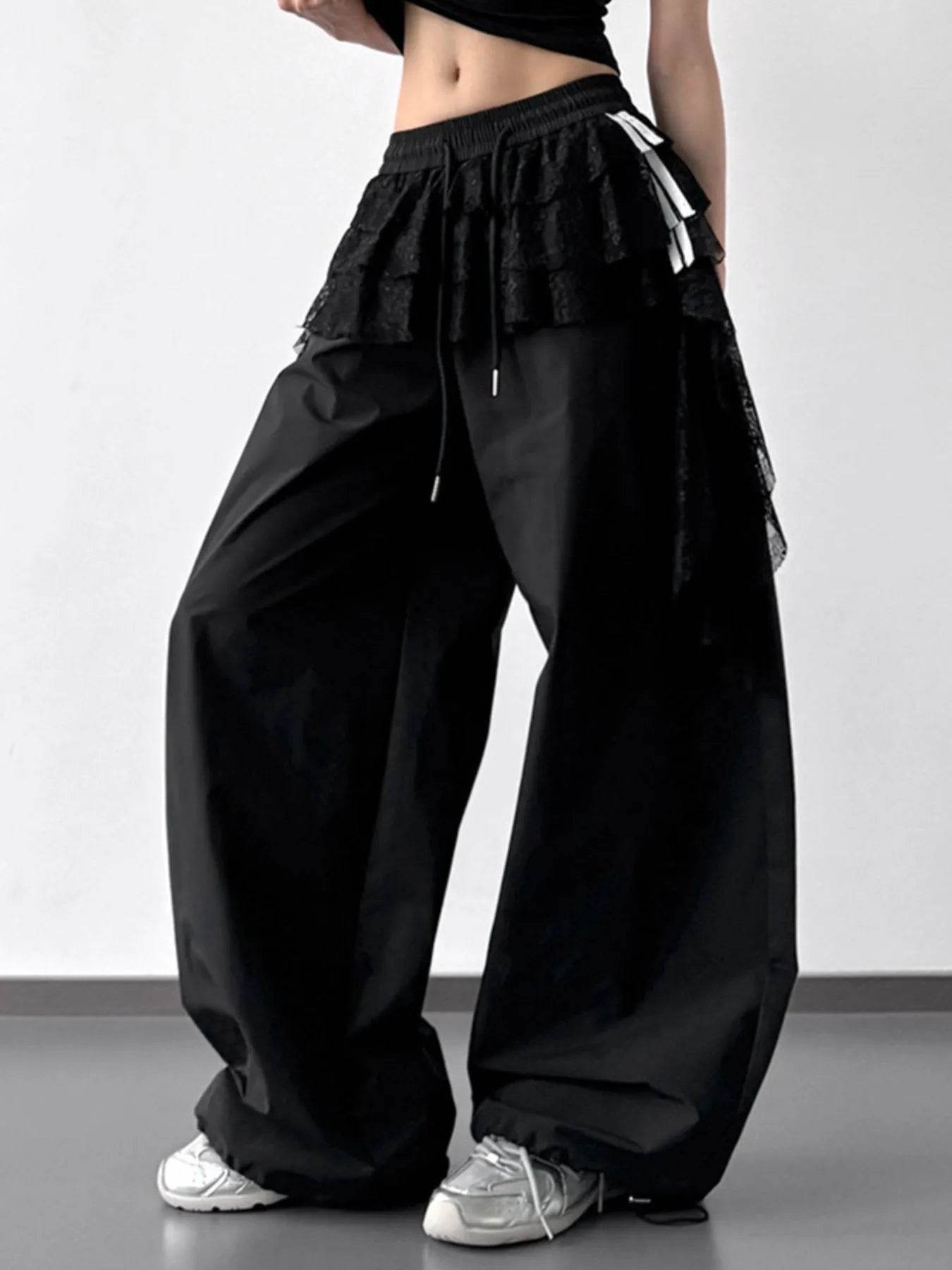 Oversized Wide Leg Pants with Drawstring Waist Trendsi 39bebca7-39c5-4880-b711-0b7e3dd9c387-Max-Origin