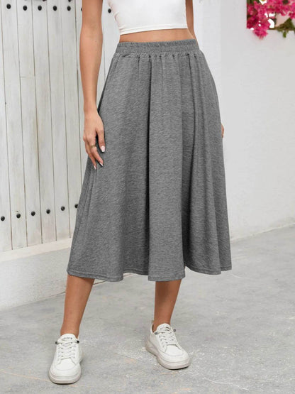 Elastic Waist Skirt With Pockets Trendsi 39de88a6-9e3d-49c3-b3b1-4febc1f7cb6d-Max-Origin