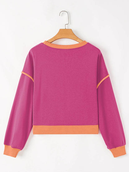 Contrast Trim Long Sleeve Top and Skort Set Trendsi 3a47e2ca-3b79-4f8f-9137-b8e80bbb6fe2-Max-Origin