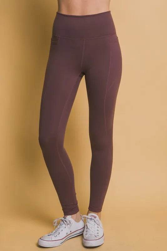 Love Tree High Waist Leggings with Side Pockets MULBERRY Trendsi 3a49f518-eafb-4c11-9c04-29255bf9afad-Max