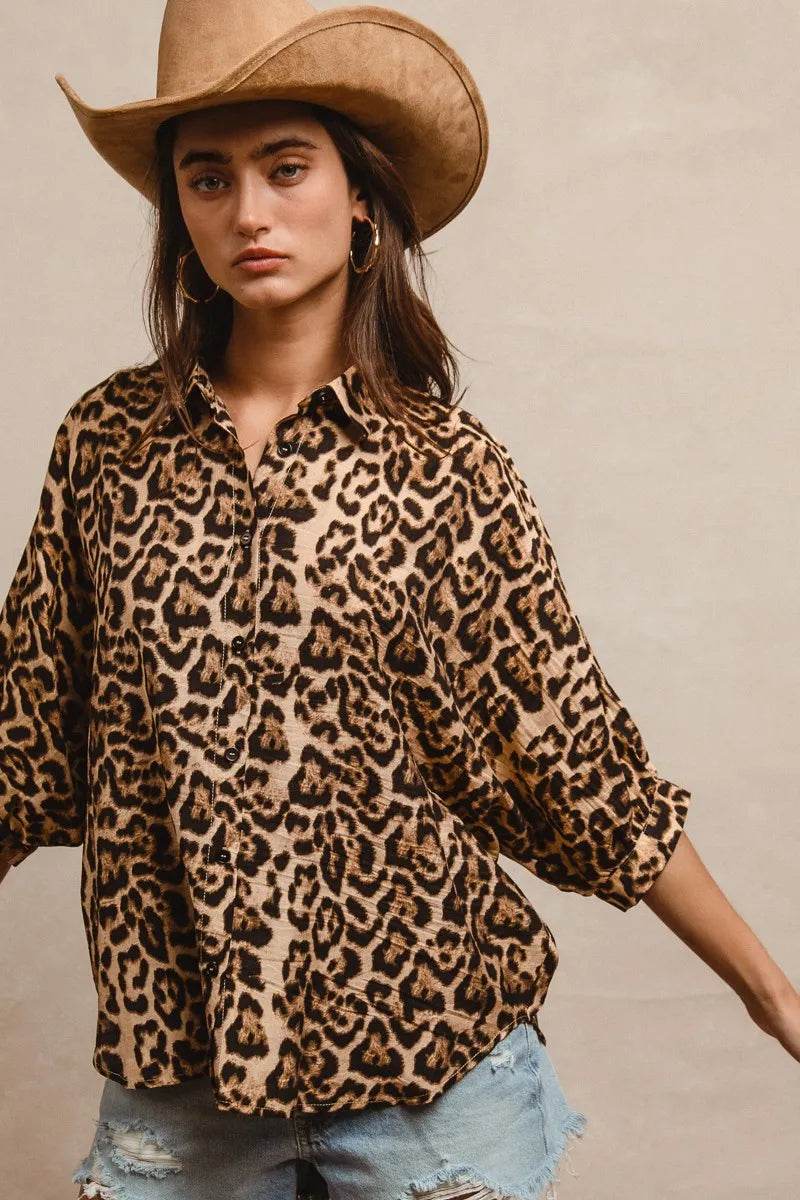 BiBi Leopard Prints Overseized Short Sleeves Top Trendsi 3a57e228df03426a8e23a70f4247c0b4-Max-Origin