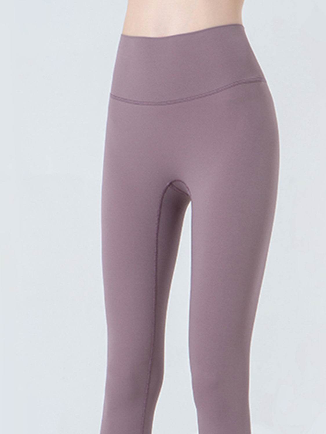 Wide Waistband Cropped Sports Leggings Trendsi 3ab65aadf33c4057b9039ab9605848ba-Max