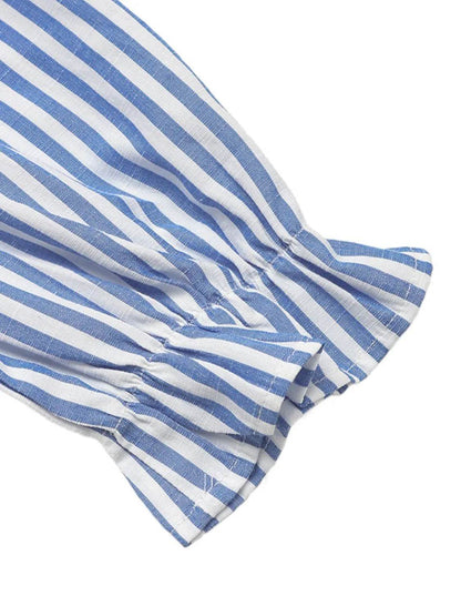 Striped Half Sleeve Mini Shirt Dress Trendsi 3b126d0c-6195-4a2d-8baa-b352a27dce14-Max-Origin