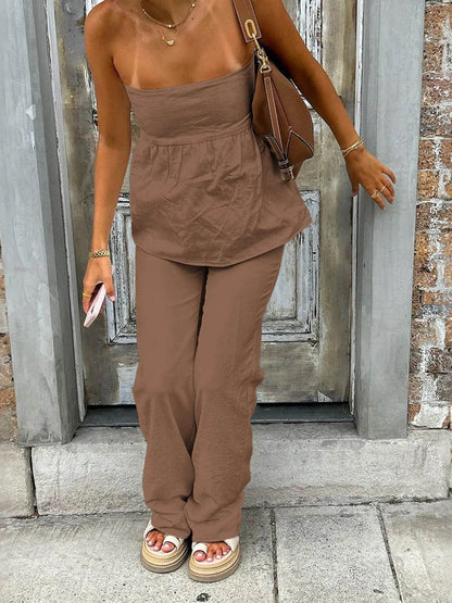 Tube Top and Pants Set Trendsi 3b24009dd81445299a27035a3755f83a-Max-Origin