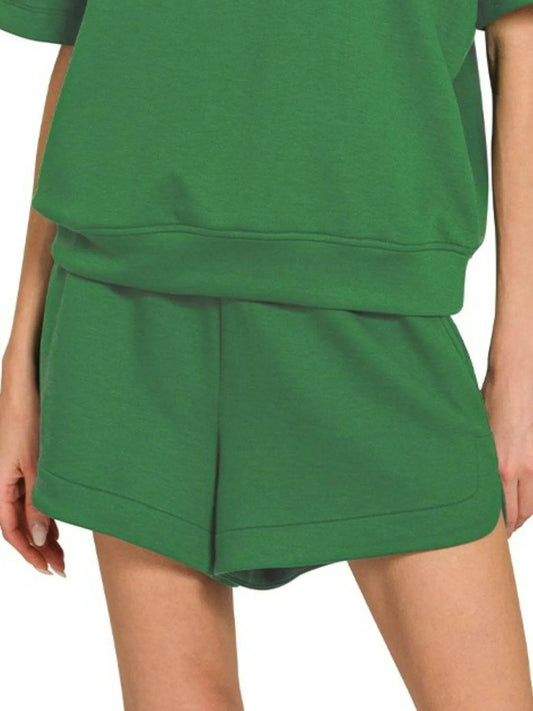 Zenana Scuba Short Sleeve Top & Shorts Set Trendsi 3b885ed9-709f-4d41-9661-ba483d712767-Max-Origin
