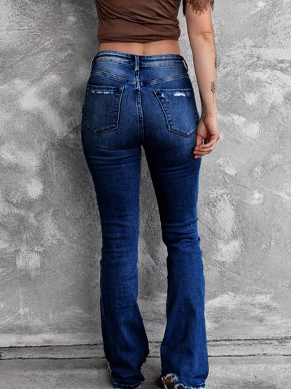 Distressed Flare Jeans Trendsi 3be6c3f9-40fe-4320-90a0-c40b5803f355-Max-Origin