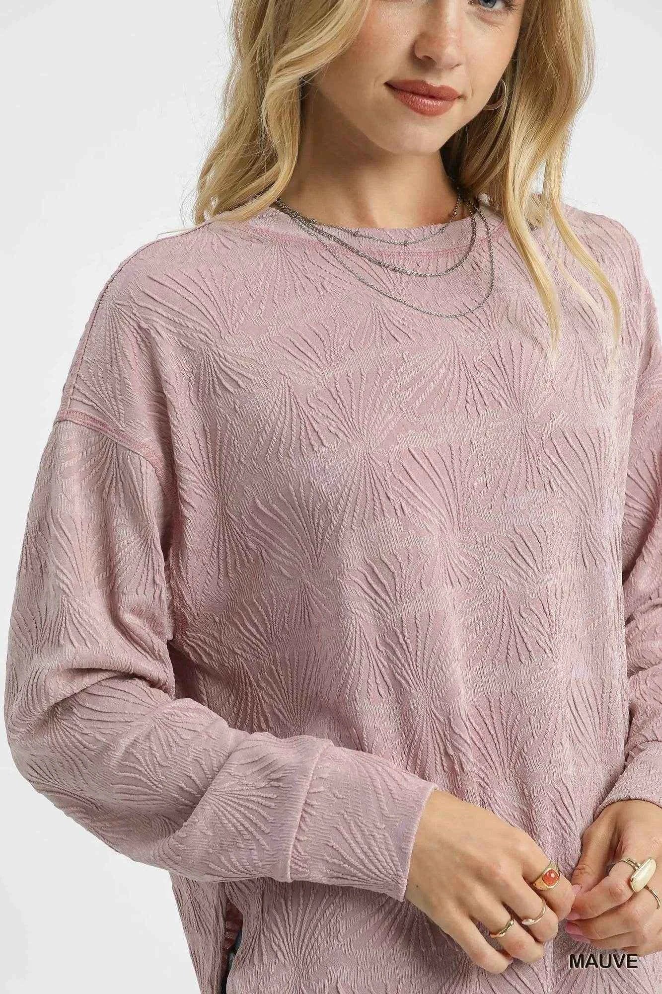 Umgee Textured Knit Long Sleeve Top Trendsi 3bfb2f75-92dd-499f-81be-de462764ce7c-Max-Origin