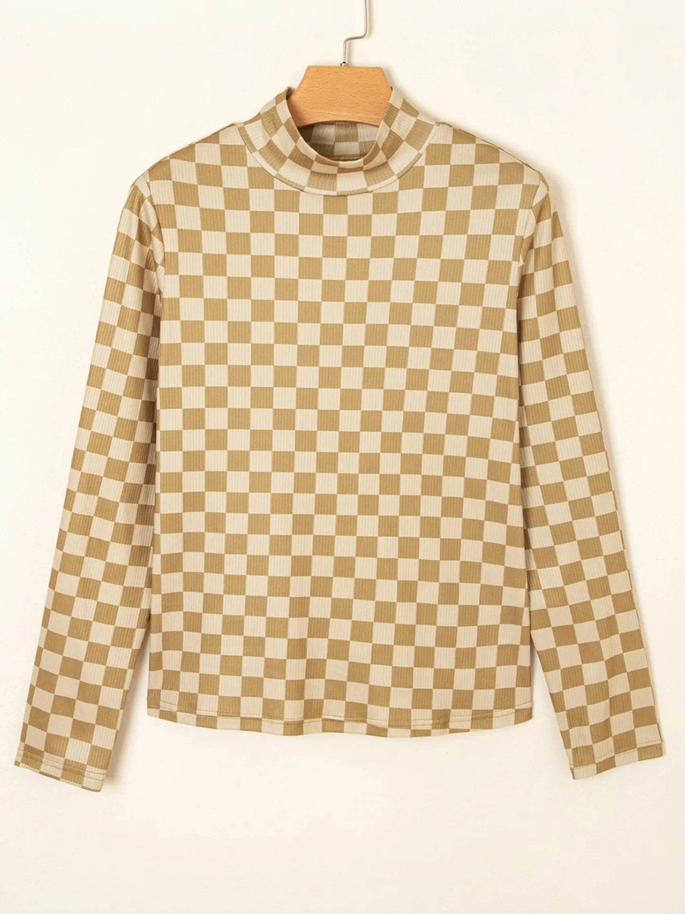 Check Pattern Turtleneck Slim Long Sleeve Tee Trendsi 3c2afa0148244c17b561d4cd5b9ac3f4-Max-Origin