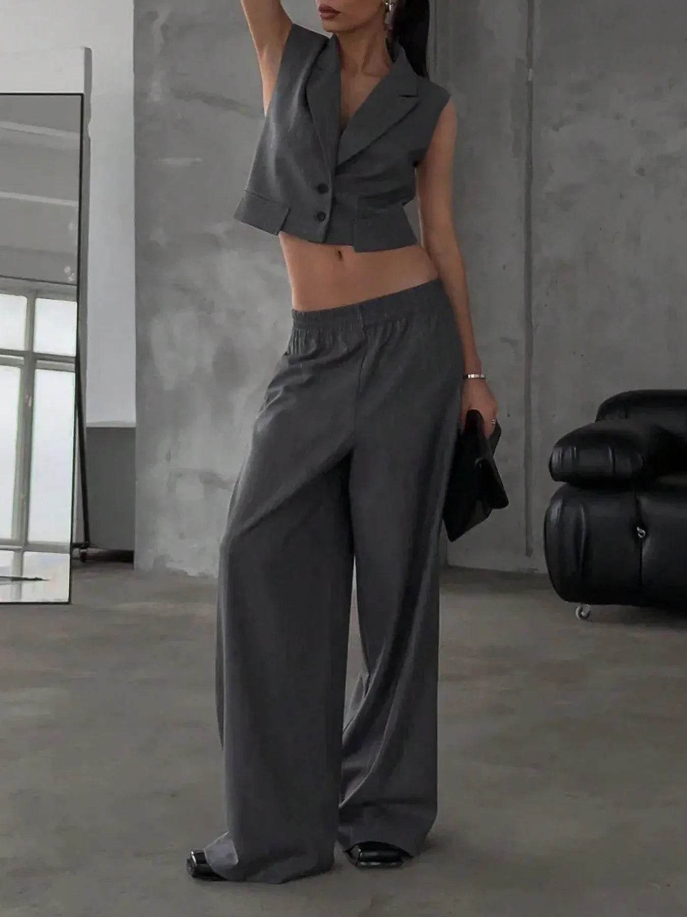 Button Up Sleeveless Top and Pants Set Trendsi 3c3d4dee-14e5-4736-a90e-2a8a5e01a6f0-Max-Origin