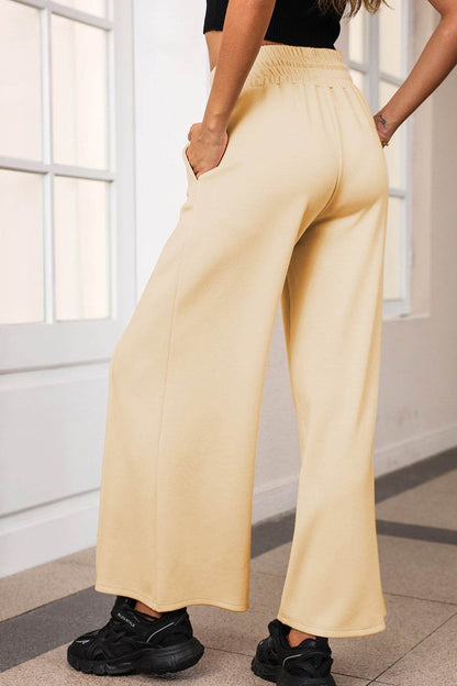 Drawstring Wide Leg Pants with Pockets Trendsi 3c93007af426418b8328c538f8c19d83-Max