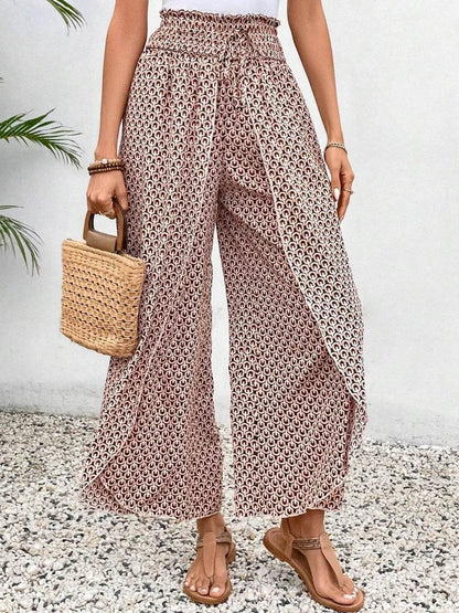 Tied Printed Wide Leg Pants Pale Blush Trendsi 3c97a9e8-3901-4573-8b6d-a2be3f707f91-Max