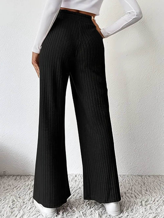Ribbed High Waist Pants Trendsi 3d8aece4-cafd-4ee5-a7bb-e352bbb09e88-Max