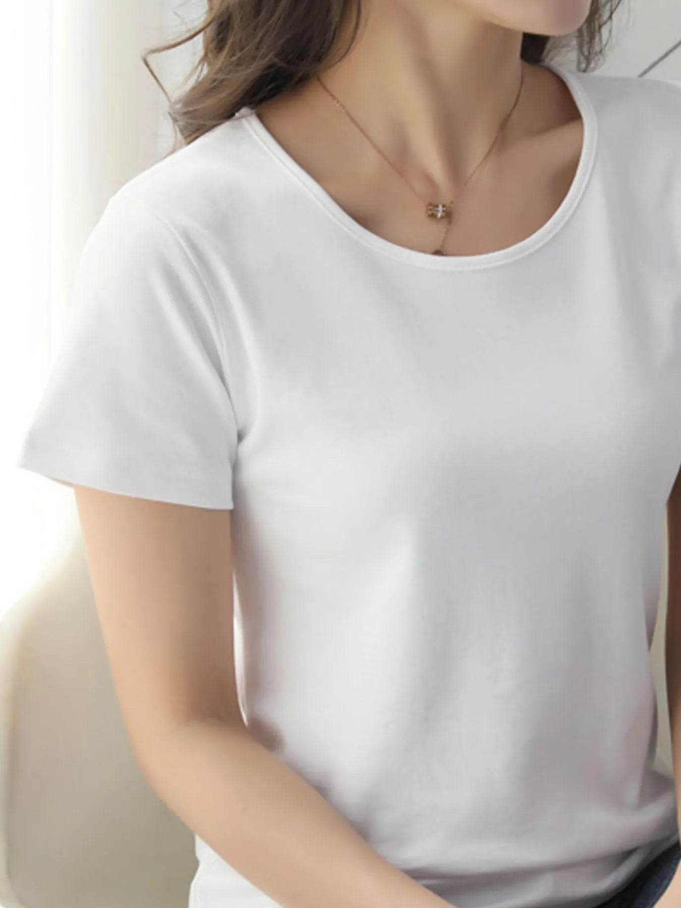 Round Neck Short Sleeve T-Shirt Trendsi 3dcd5ab5-5032-419d-8427-b255dec2b5a6-Max-Origin