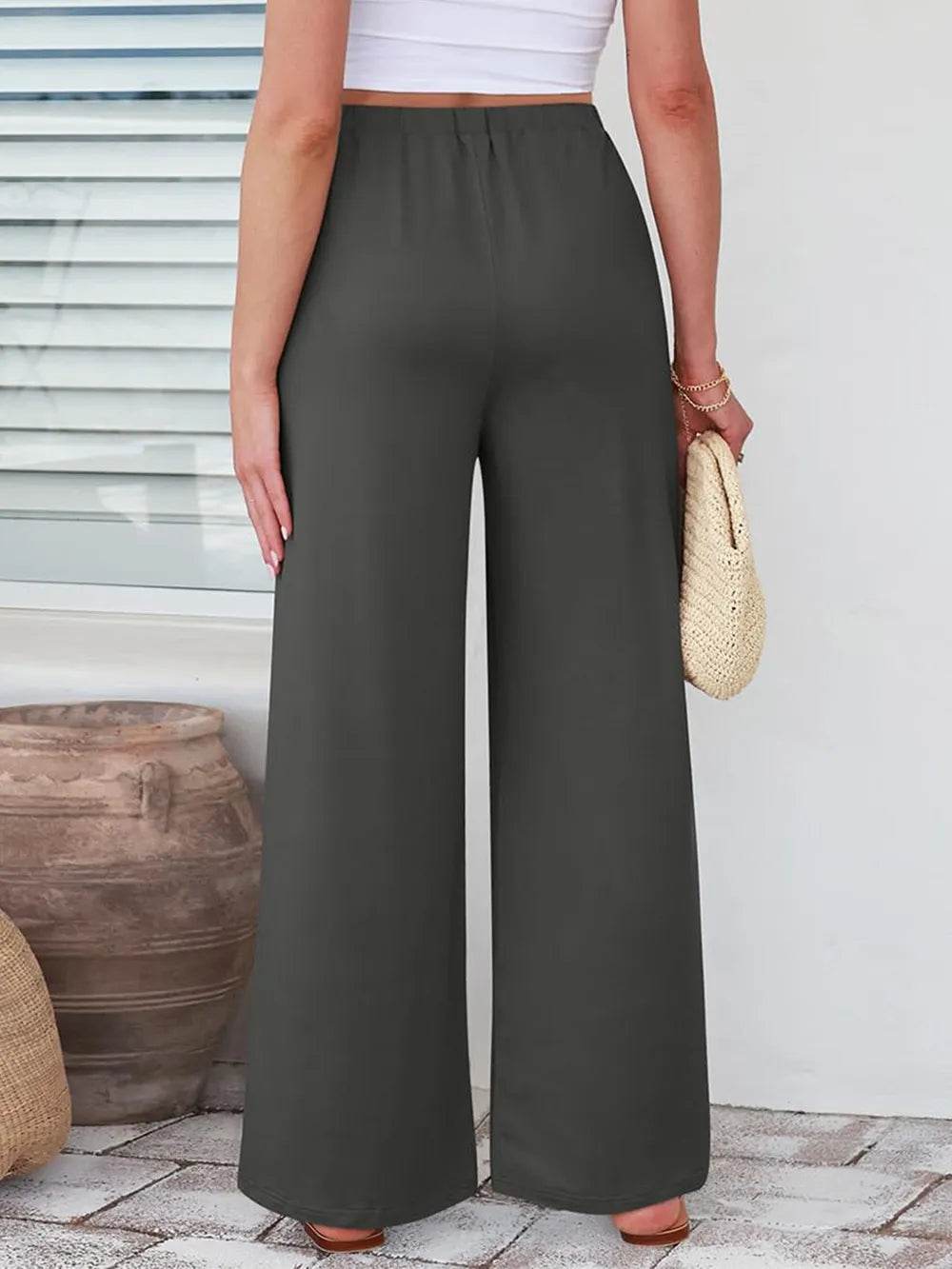 Elastic Waist Wide Leg Pants Trendsi 3de7058a-5634-4e7c-a4e4-82c072bd27c9-Max