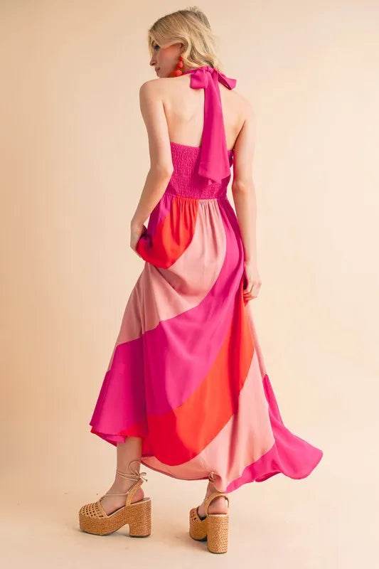 Aemi+Co Color Block Sleeveless Maxi Dress Trendsi 3dfd49bc72d14a5c9d64ee135a4cae8a-Max-Origin