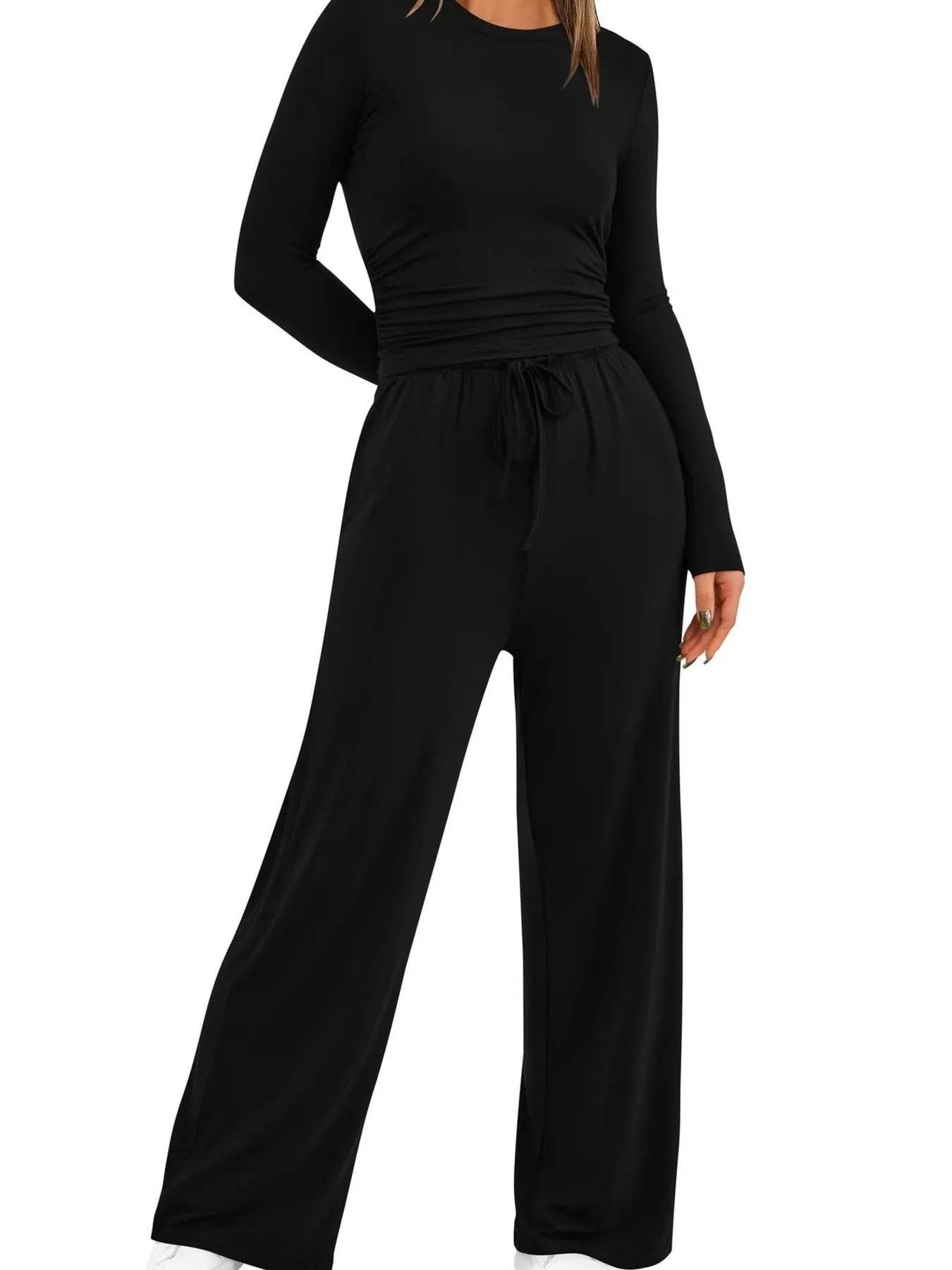 Round Neck Long Sleeve Top and Pants Set Trendsi 3e482a101cee4f41b678d27f5a2aa7fb-Max-Origin
