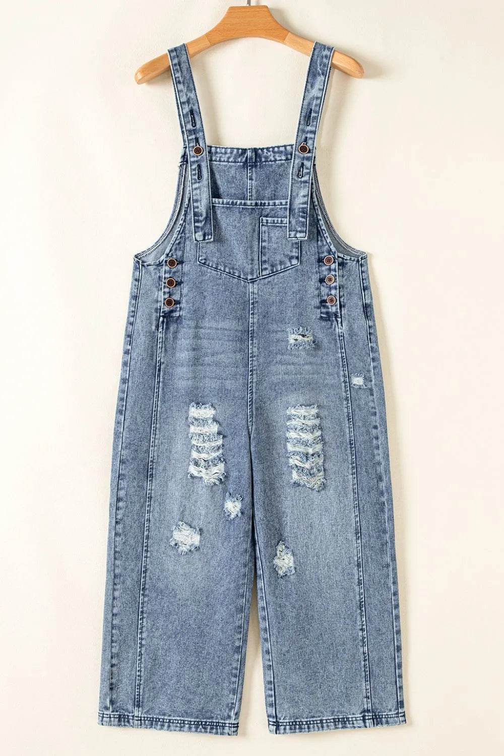 Distressed Bib Pocket Wide Leg Denim Overalls Trendsi 3e4f17ef-4da9-4ce6-a52b-1b750e00e1a4-Max-Origin