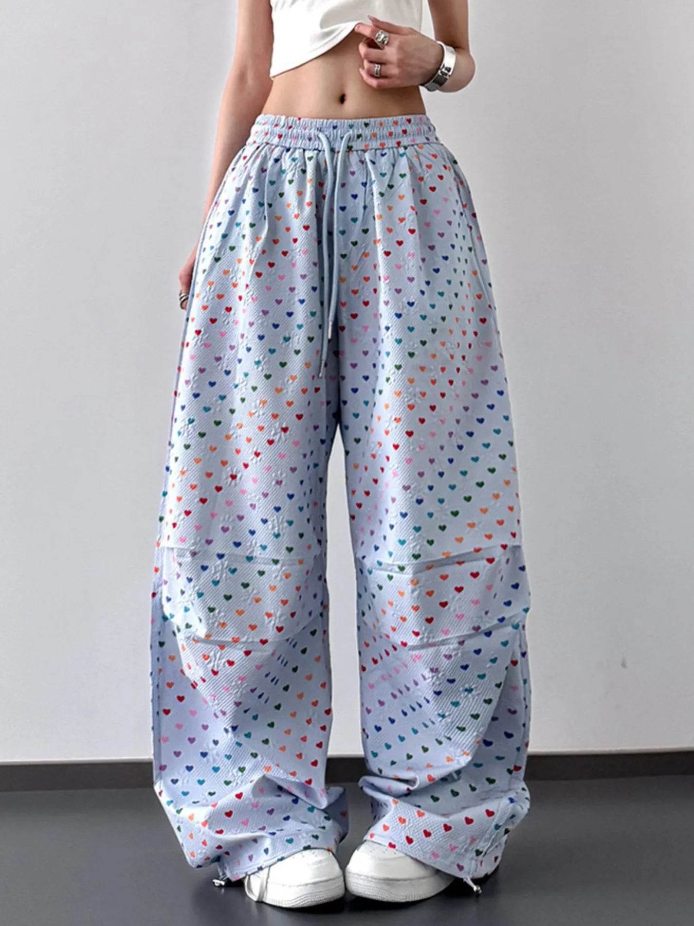 Heart Print Drawstring Wide Leg Pants Blue Trendsi 3ee72c5b-750b-4c1a-8caa-8d3cf7b43595-Max-Origin