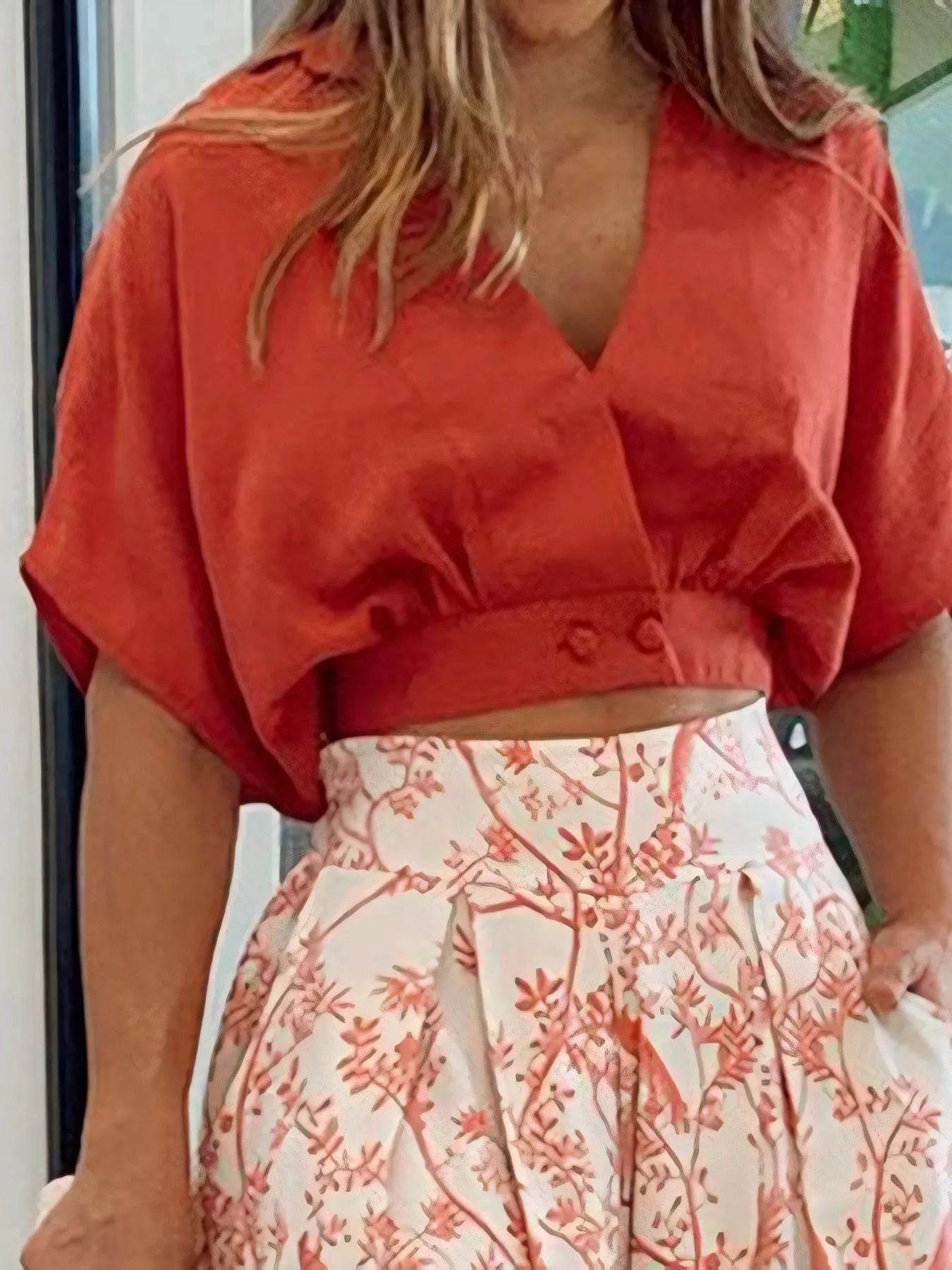Surplice Top and High Waist Pants Set Trendsi 3f342cec-fe50-4636-a027-820d54d9f834-Max-Origin