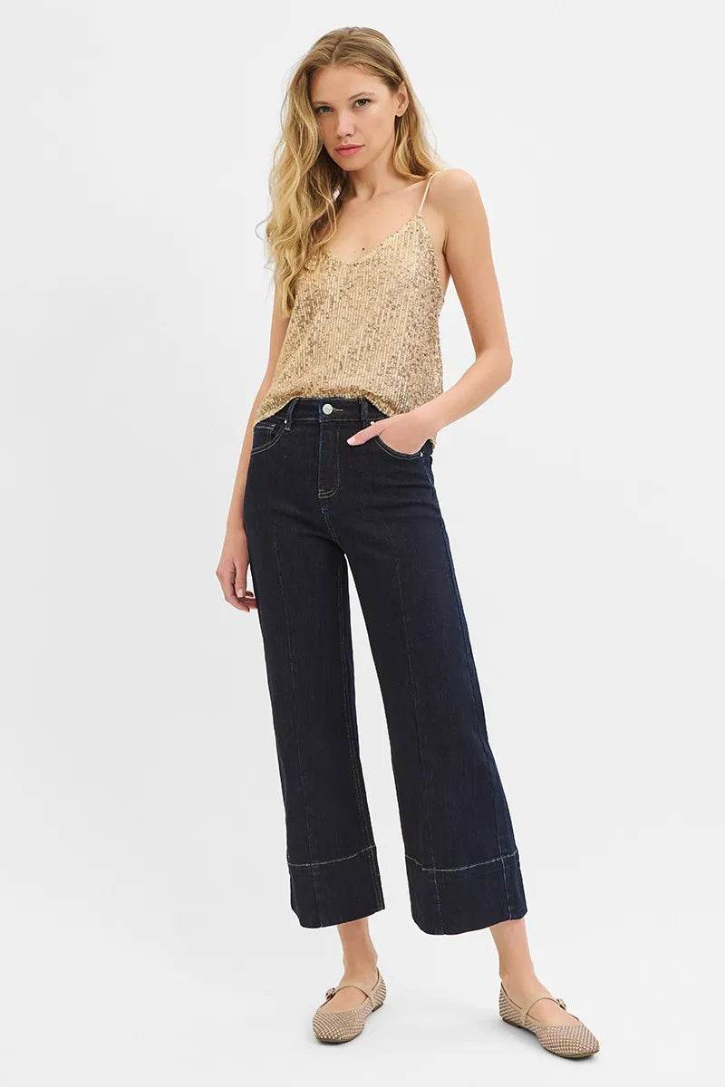 RISEN Tummy Control High Rise Crop Wide Seam Detailed Jeans Trendsi 3f3e4db1b5df4f8982808e9ad4958197-Max-Origin