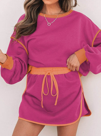 Contrast Trim Long Sleeve Top and Skort Set Trendsi 3f634181-e524-42cb-8b70-88f1736c8ddd-Max-Origin