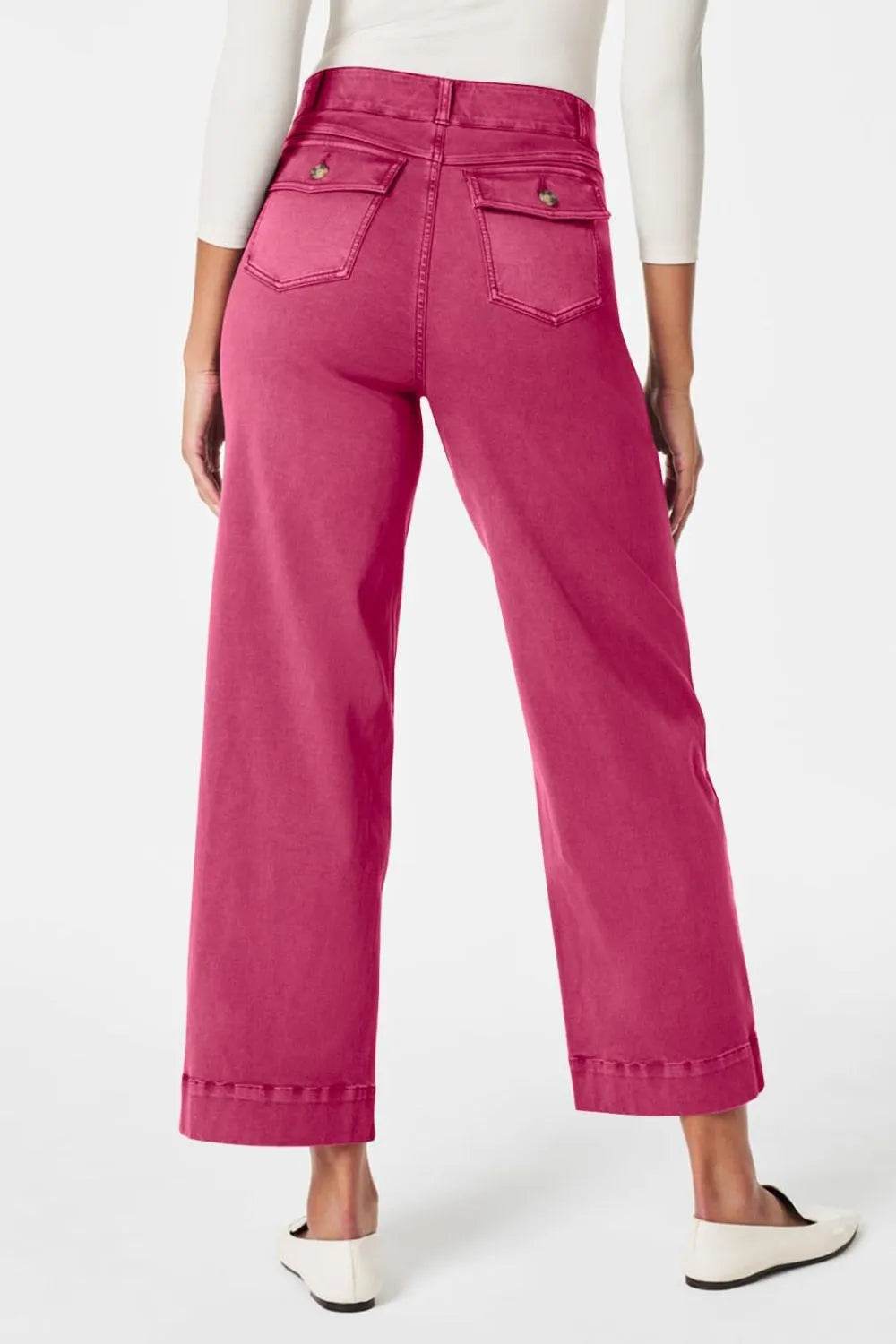 High Waist Jeans with Pockets Trendsi 3fe47ab4-5e48-40ef-b2c7-3c4414ad7548-Max
