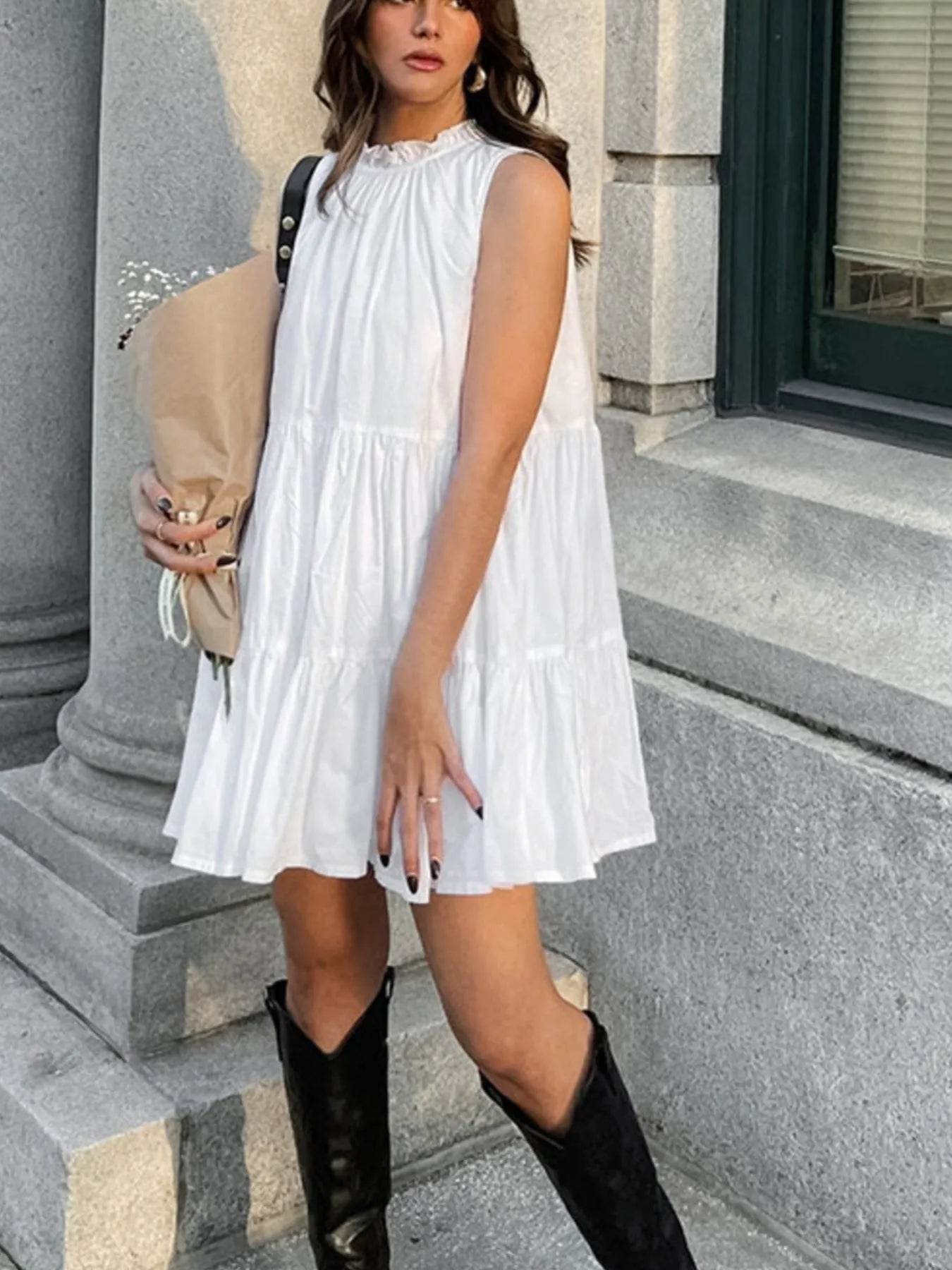 Tiered Sleeveless Summer Mini Dress Trendsi 401abc84-850d-4868-b54b-e3def28f9965-Max-Origin