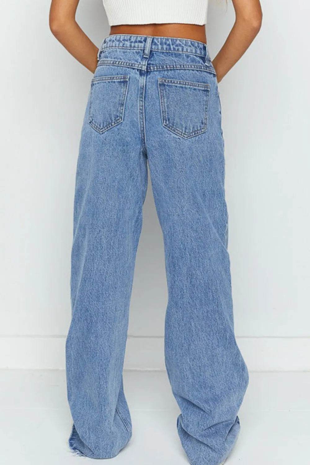 Mid Rise Asymmetrical Waist Wide Leg Jeans Trendsi 4081cbd3-4363-4d7a-8031-ac15c2948dc9-Max-Origin