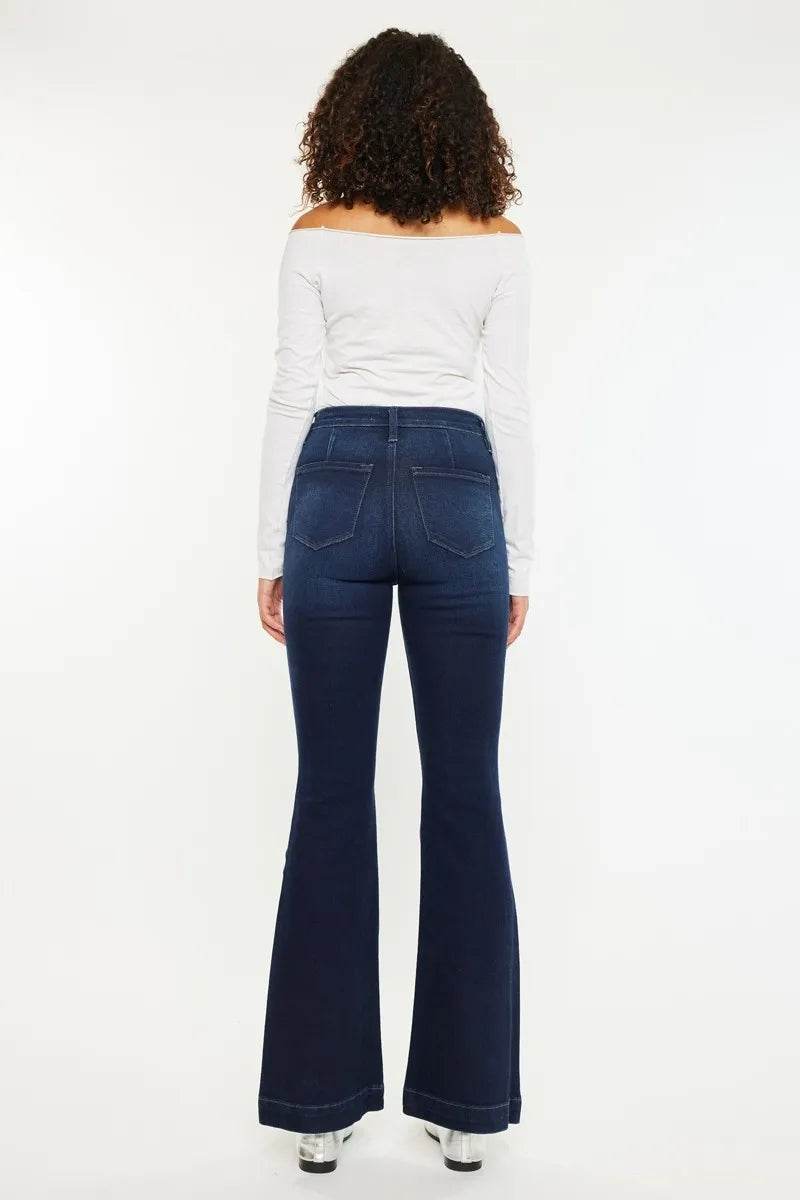 Kancan Button Fly High Rise Distressed Flare Jeans Trendsi 40f9b3f501cf45be8a17202d94930d51-Max-Origin