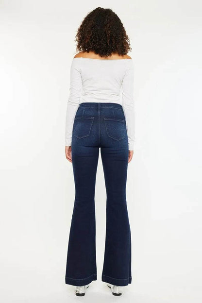 Kancan Button Fly High Rise Distressed Flare Jeans Trendsi 40f9b3f501cf45be8a17202d94930d51-Max-Origin