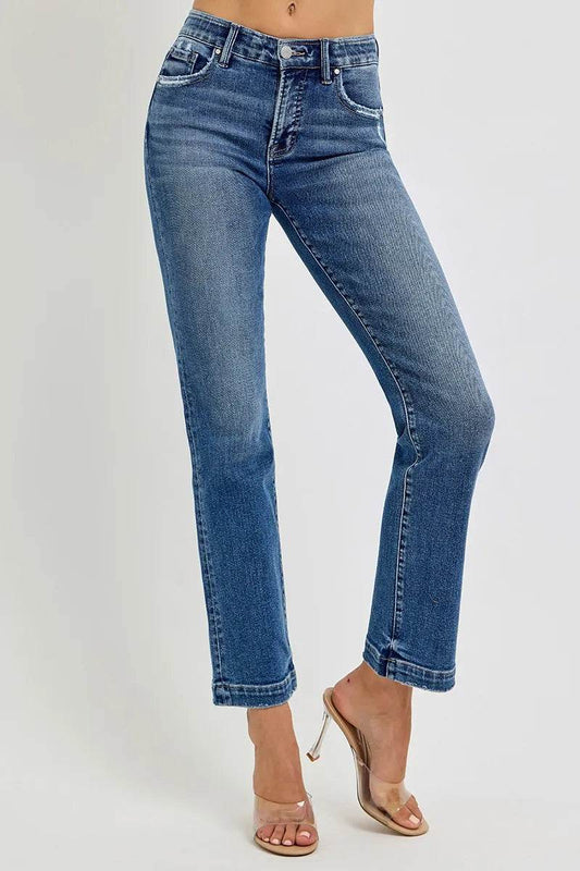 RISEN Full Size Tummy Control Elastic Band Mid Rise Straight Jeans Plus Size Trendsi 41006cb240564ae9898585b98f64d547-Max-Origin