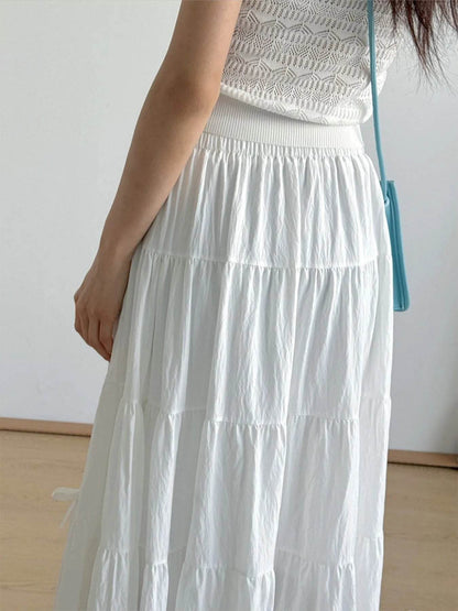 Tiered Elastic Waist Maxi Skirt Trendsi 4118b8ce-0277-4a98-a05e-fb1b3a3a3a13-Max-Origin