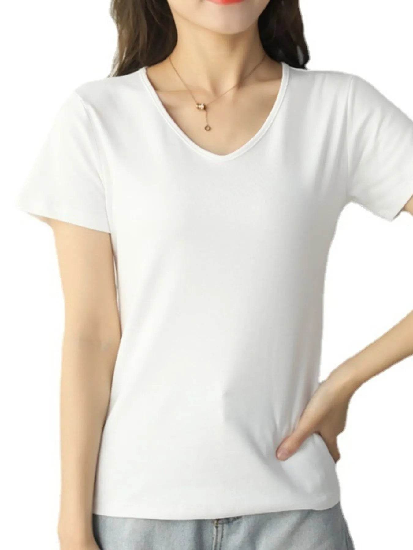 V-Neck Short Sleeve T-Shirt Trendsi 4131c0c8-39db-4fe6-8ce2-bef399e170a6-Max-Origin