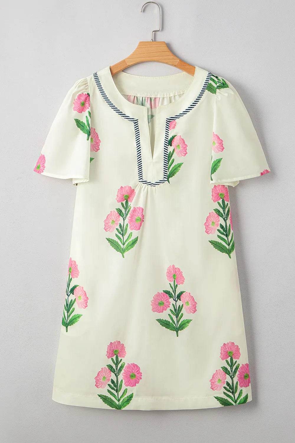 Floral Print Flutter Sleeve Summer Mini Dress Trendsi 4132340b-fa93-4d0a-ad45-5e3ce9ee5b76-Max-Origin