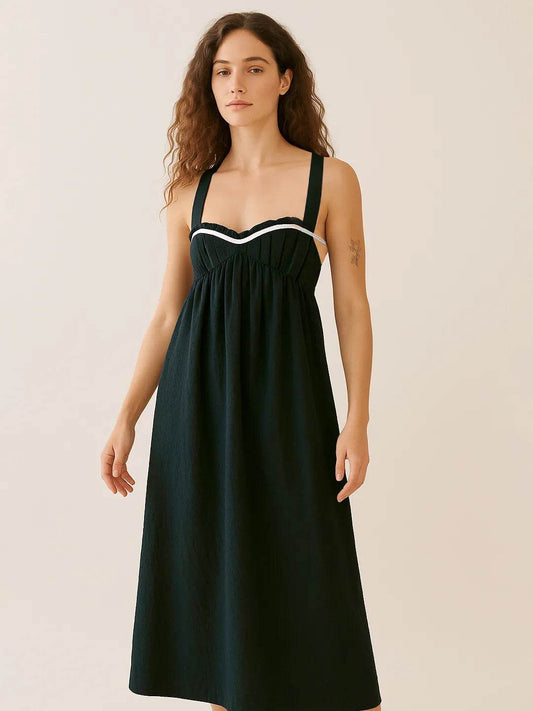 Sweetheart Neck Midi Dress Black Trendsi 41688f5f-e2e4-4072-9844-ae9e035a59c7-Max-Origin