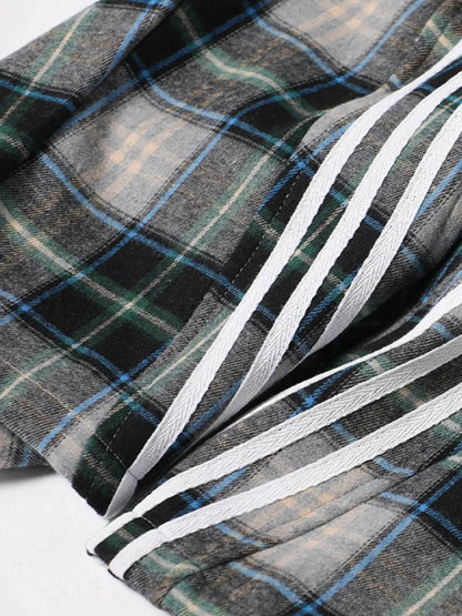 Plaid Casual Pants with Side Stripes Trendsi 418c7298-cb6d-4742-a41e-cd529582deea-Max-Origin