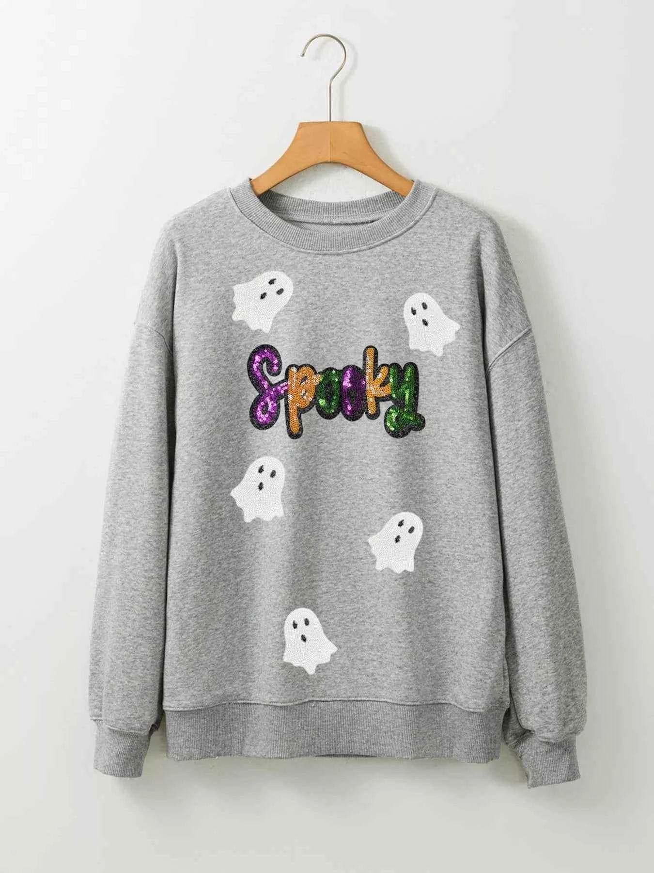 Halloween Spooky Ghost Sequin Sweatshirt Trendsi 422d47f0-ebb0-4473-a5a0-7b8470c00dc3-Max-Origin