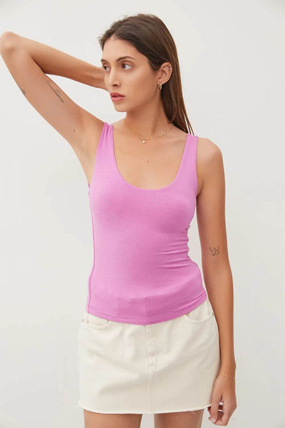 Be Cool Scoop Neck Wide Strap Tank RASPBERRY ROSE Trendsi 42cbdaeb-8764-40e4-90f5-72226730258e-Max