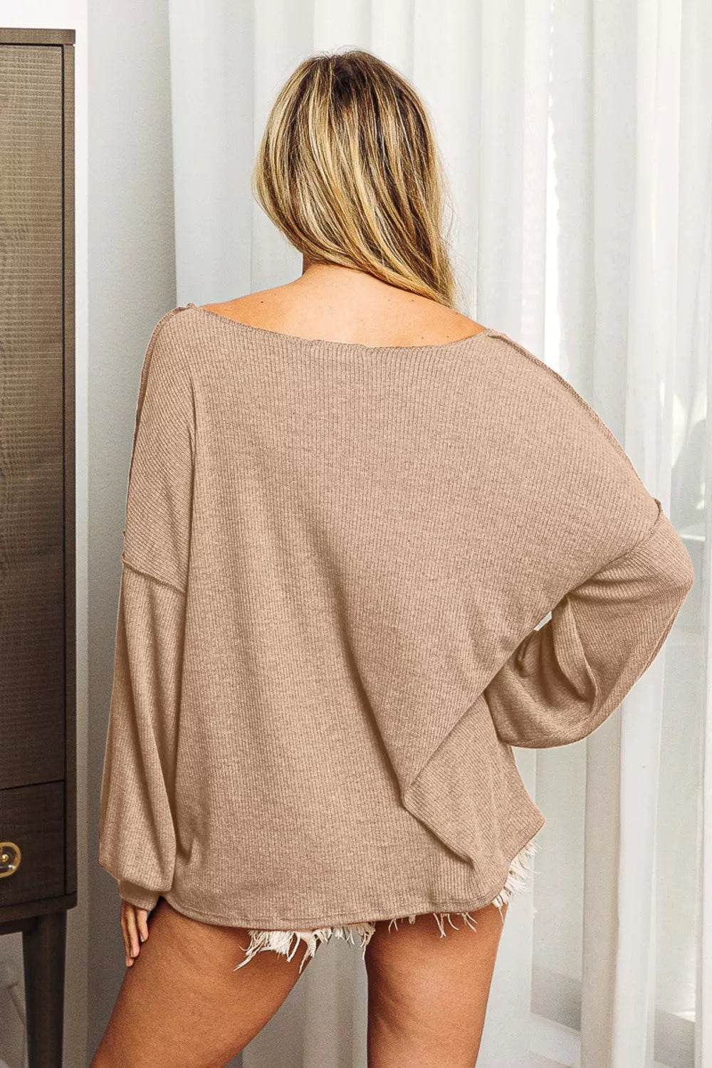 BiBi Exposed Seam Long Sleeve Top Trendsi 440dbb02-e4f3-4eed-8194-5cb0a8650432-Max