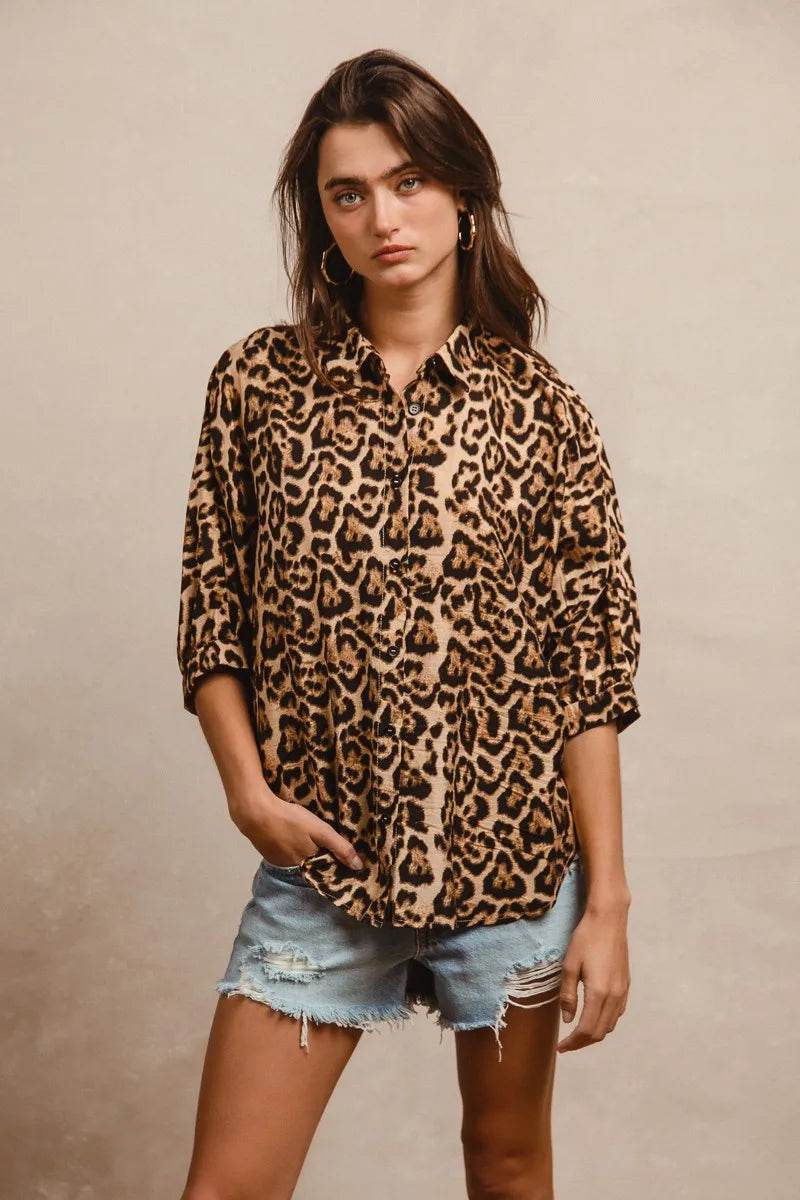 BiBi Leopard Prints Overseized Short Sleeves Top Trendsi 443d1c784f664b64b5509aa2ab453a1c-Max-Origin