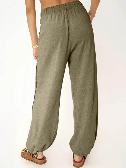 Drawstring Elastic Waist Joggers Sage Trendsi 44a98032-49ad-422f-8cc4-313662513517-Max
