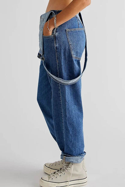 Wide Strap Square Neck Denim Overalls Trendsi 459e160c-93de-4c96-af29-4f5447810d13-Max