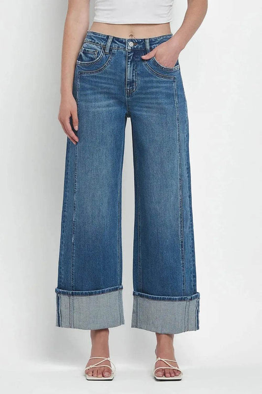 Straight Leg Jeans with Pockets Medium Trendsi 45f7cef2-a8e2-419f-949c-208a87df9336-Max