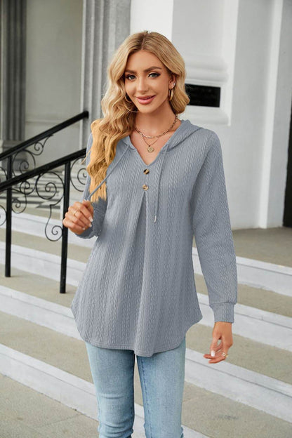 Long Sleeve Hooded Blouse Cloudy Blue Trendsi 4602c7c5a94248f292391993260c5417-Max