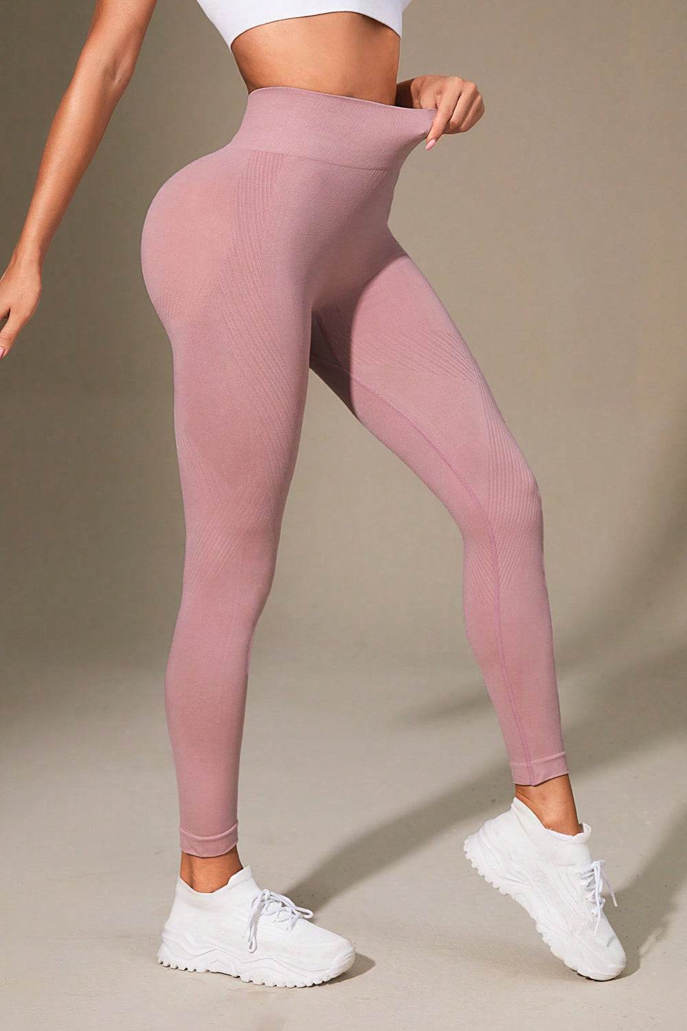 Wide Waistband Sports Leggings Trendsi 46e2e1cd1b20436382b3bbb02b74e1d6-Max