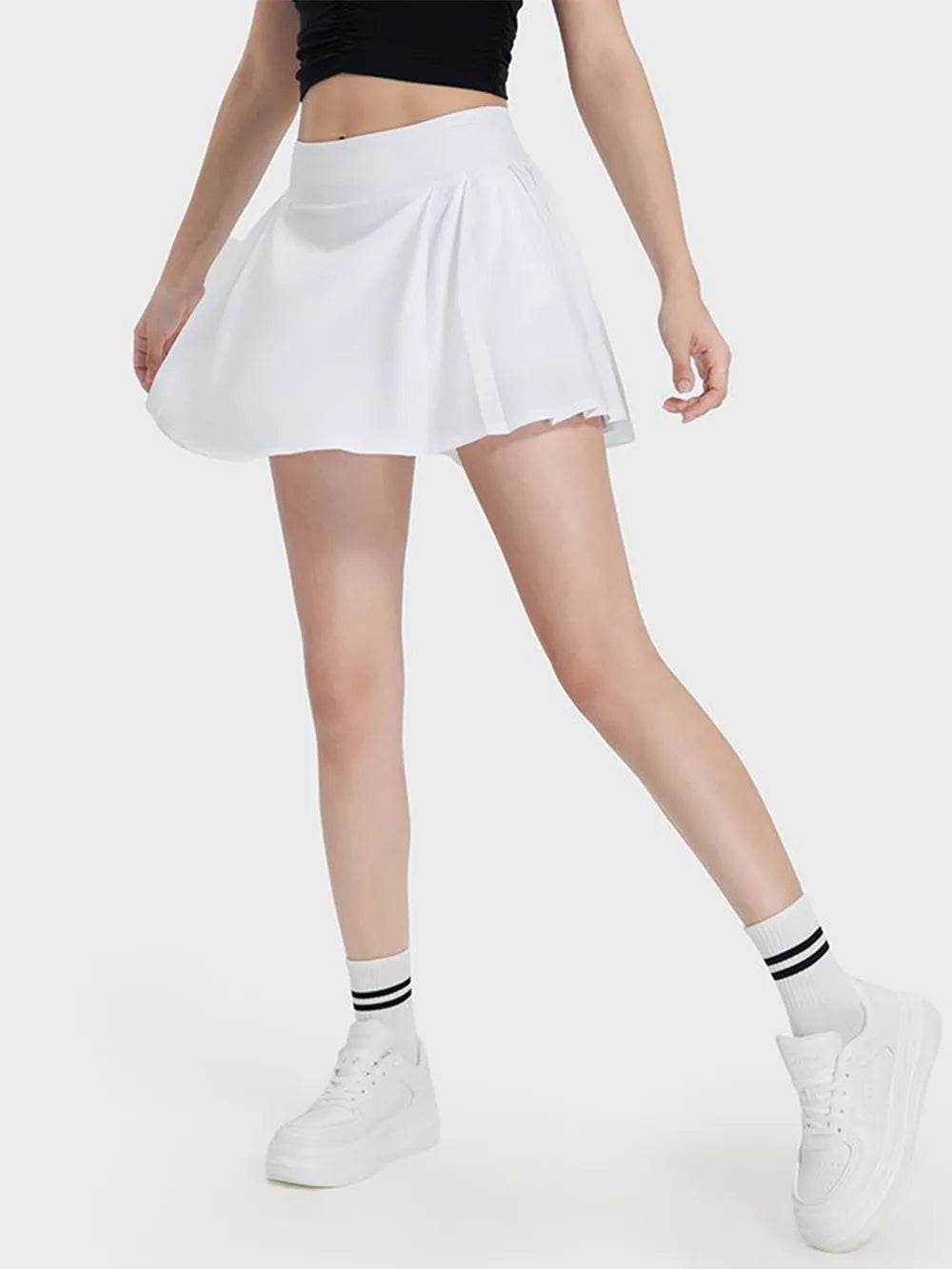 Millennia Pleated Detail Mid-Rise Waist Active Skirt Trendsi 474d9ba8-242b-4dc3-8c59-c60154404f20-Max