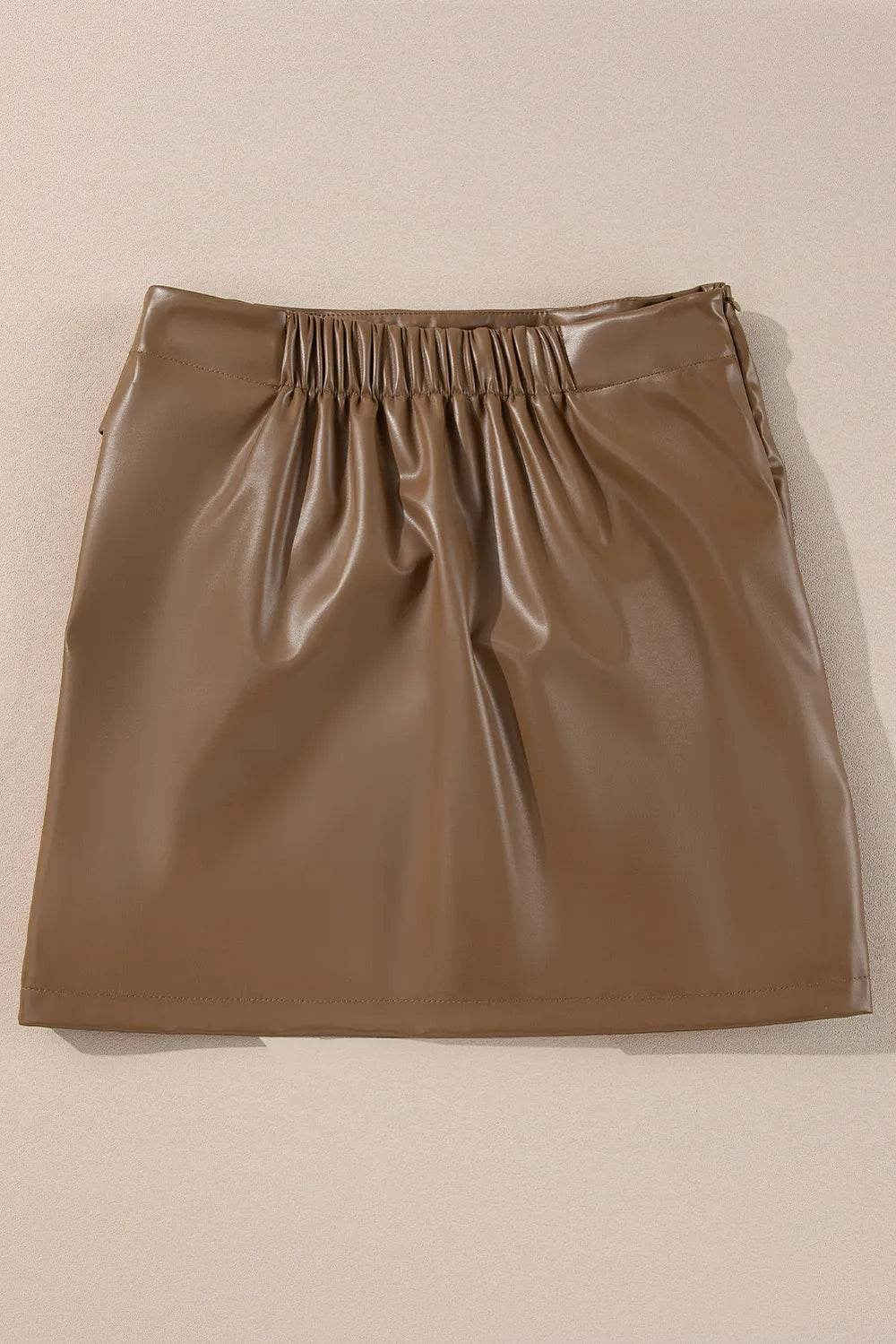Bowknot Elastic Waist Mini Skirt Trendsi 47d45bf03b72470fa9b5643989db198b-Max