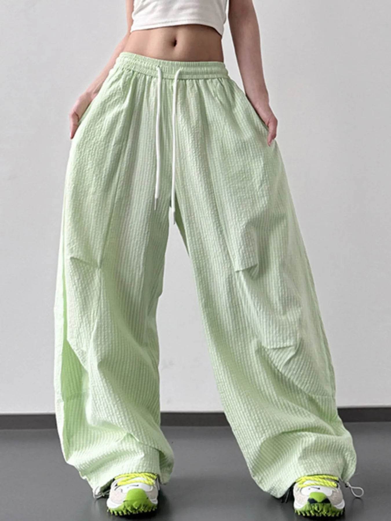 Drawstring Wide Leg Pants Green Trendsi 47d7de0a-92db-4105-861e-58bbde288140-Max-Origin