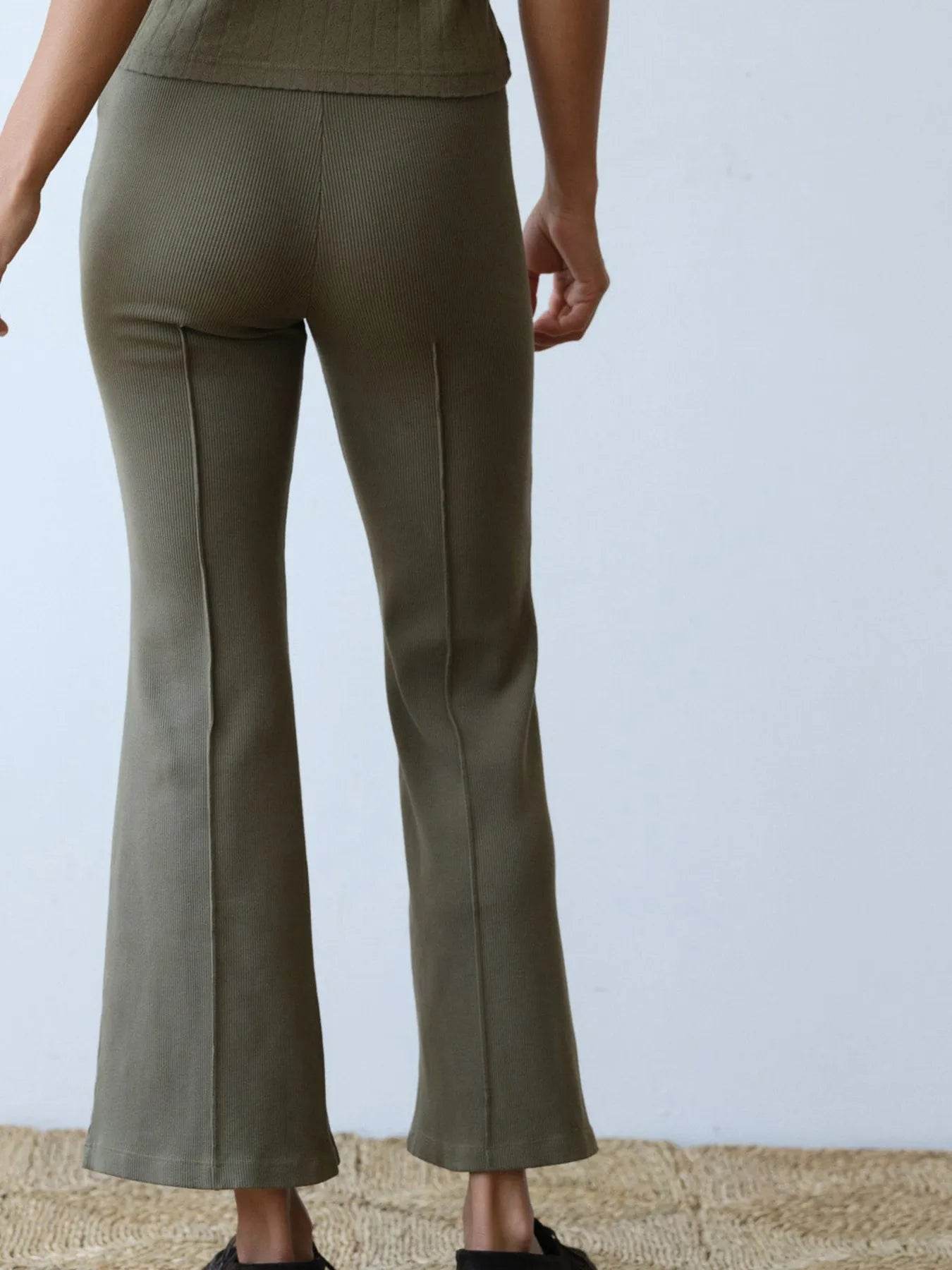 High-Waisted Flare Pants Trendsi 47e81da032794eeb9c9a30dde445bc55-Max-Origin